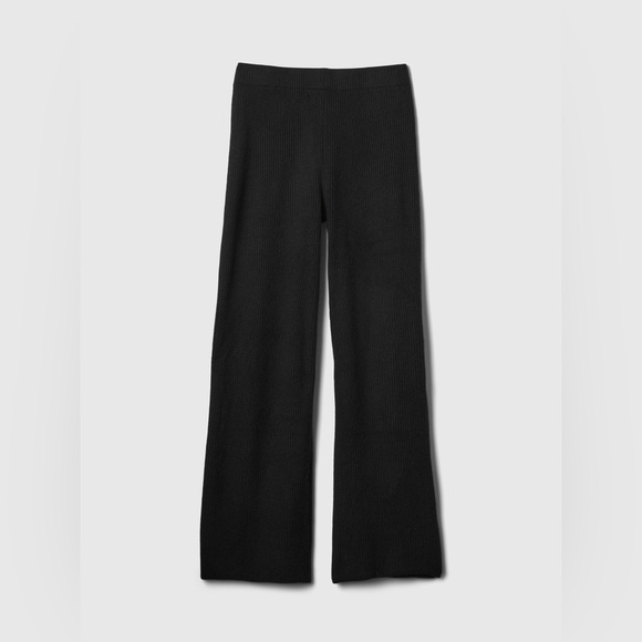 GAP CashSoft Shaker-Stitch Sweater Pants black size large - Picture 5 of 11